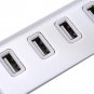 4-Port USB 2.0 Multi HUB Splitter Expansion Adapter High Speed For PC Laptop Mac