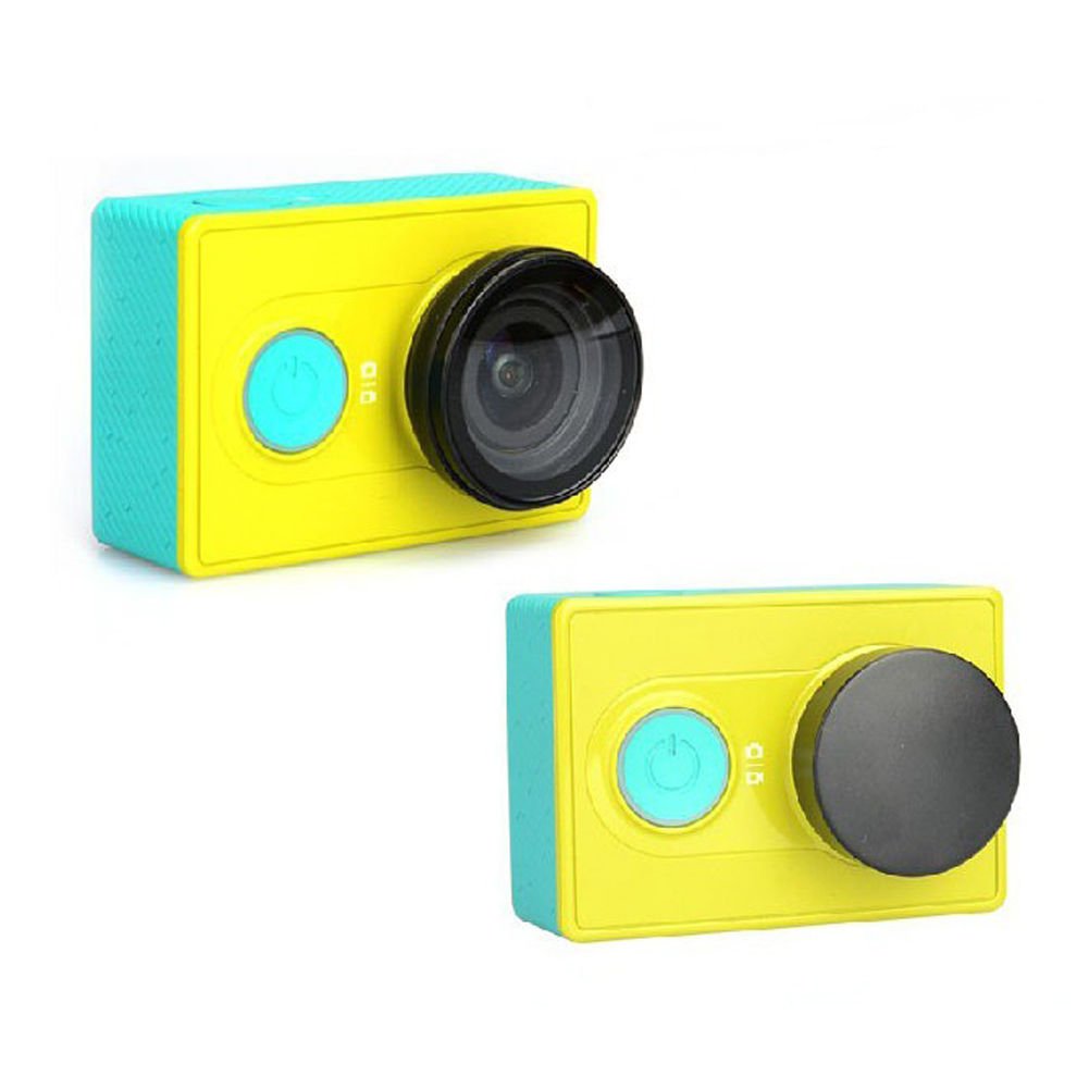 UV Filter + Lens Cap Protector Cover For  Xiaomi Yi Xiaoyi 1 Action Sport Camera