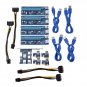 USB 3.0 Quad Port PCI-E Express Extender Riser Adapter Extension Card for Mining