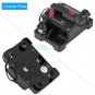Waterproof Circuit Breaker Manual Reset Button Fuse Inverter for Car Marine Boat