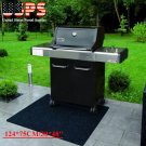 The Gas Grill Splatter Barbecue Mat Reversible Protective Absorbent Deck Floor