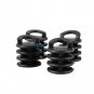 4Pcs Rubber Kayak Marine Boat Scupper Stopper Drain Holes Plugs Accessory Black