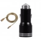 Wireless Bluetooth Handsfree Car Kit FM Transmitter MP3 Player Fast USB Charger