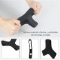 2x Scuba Diving Snorkeling Rubber Fin Keepers Holder Y-Shape Strap Tackle Black