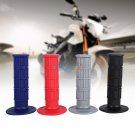 1 Pair Universal Rubber 22mm 7/8" Hand Grips handlebar For Motorcycle Dirt Bike