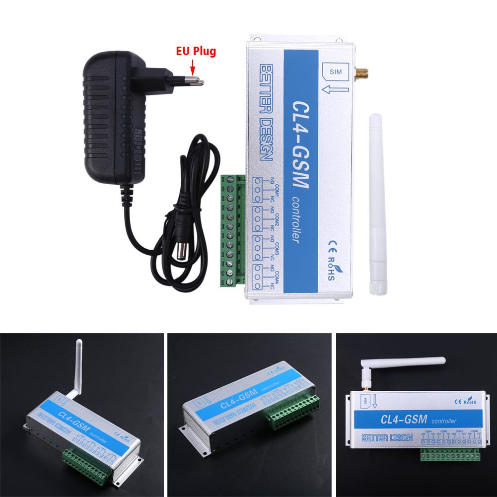CL4/CL1-GSM Remote Control Relay Switch Phone Smart Wireless Remote Controller
