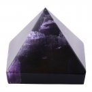Amethyst Crystal Pyramid Egyptian Carved Home Desk Decor Healing Stone Gift 30mm