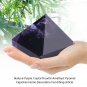 Amethyst Crystal Pyramid Egyptian Carved Home Desk Decor Healing Stone Gift 30mm