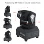 4PCS 50W LED Mini Beam Stage Lighting Moving Head Lights DMX512 Party DJ Light