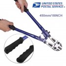 18 Inch Bolt Cutter Barbed Wire Chain Wire Fence Rebar Shears Heavy Duty Jaws