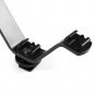 V Shape Triple Mount Hot Shoe Flash Bracket for Speedlite DSLR Camera Microphone