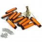 10x Orange Amber 24V 6 LED Side Marker Indicators Lights for Truck Trailer Bus