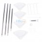 4 Tier Adjustable Telescopic Bathroom Corner Shower Shelf Rack Caddy Organiser