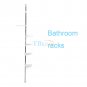 4 Tier Adjustable Telescopic Bathroom Corner Shower Shelf Rack Caddy Organiser