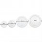 75-200mm Adjustable Ceiling Air Extract Valve Round Diffuser Duct Cover Air Vent