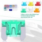 120x Car 5/10/15/20/25/30A AMP Assortment Micro Mini Blade Fuse Set 6 Types New