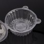 400pcs Clear Plastic Cupcake Cake Dome Favor Box Container for Wedding Party