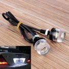 2PCS 12V White LED License Plate Screw Bolt Light Lamp FOR Car Motorcycle