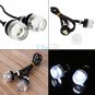 2PCS 12V White LED License Plate Screw Bolt Light Lamp FOR Car Motorcycle