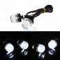 2PCS 12V White LED License Plate Screw Bolt Light Lamp FOR Car Motorcycle