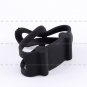 2 x Universal Bike Handle Bar Holder Mounting For Flashlight Torch Black Hot