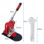 1.25''(32mm) Badge Making Kit Machine Button Maker+1000 Badges+1pc circle cutter