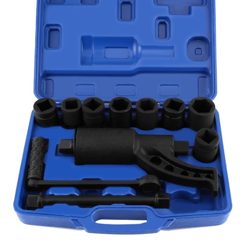 HEAVY DUTY TORQUE MULTIPLIER WHEEL LUG NUT WRENCH SET 3/4" 1" LUGNUT