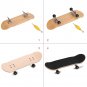 28mm Wooden Skateboard Maple Tech Deck Relive Stress Toy Kids Gifts