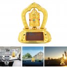 Tibetan Tibet Buddhist Solar Energy Spinning Prayer Wheel Auto Car Interior Set