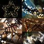400LED Globe Bulb Ball Xmas String Curtain Lamp Fairy Lights Pink White Decor US