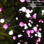 400LED Globe Bulb Ball Xmas String Curtain Lamp Fairy Lights Pink White Decor US