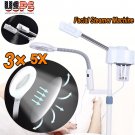 3X/5X Magnifying Facial Steamer Lamp Hot Ozone Beauty Machine Spa Salon USA