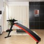 Adjustable Sit Up Bench Flat Crunch Board AB Abdominal Fitness Weight Exercise
