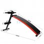 Adjustable Sit Up Bench Flat Crunch Board AB Abdominal Fitness Weight Exercise