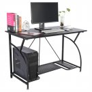 Home Office PC Corner Computer Desk Laptop Table Workstation Furniture Black US