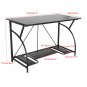 Home Office PC Corner Computer Desk Laptop Table Workstation Furniture Black US