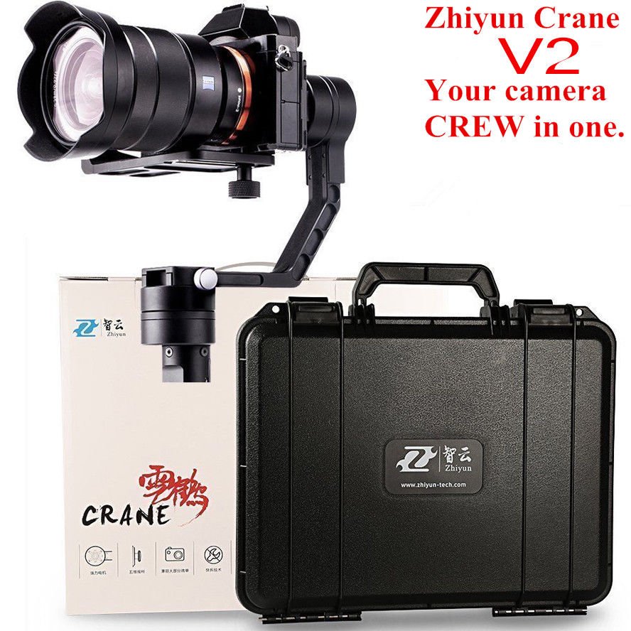 Zhiyun Crane V2 3-Axis Handheld Stabilizer Gimbal Mirrorless DSLR Video Camera