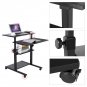Computer Desk PC Laptop Wood Table Black Wooden Study Home Office Furniture US