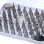 52pcs Icing Piping Pastry Fondant Cake Decorating Sugarcraft Nozzle Tip Tool