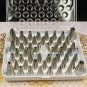 52pcs Icing Piping Pastry Fondant Cake Decorating Sugarcraft Nozzle Tip Tool