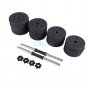 Weight Sets 33-66lbs Barbell Dumbells Home Gym Fitness Equipment Build Muscle US