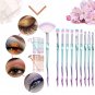 10PCS Makeup Powder Eyeshadow Contour Blush Blending Brushes Eye Lip Cosmetic LY
