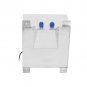 10GALLON LIGHTWEIGHT Silver COAT ALUMINUM RACE DRIFT FUEL CELL TANK+LEVEL SENDER