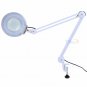 5X Desk Table Clamp Mount Magnifier Lamp Light Magnifying Glass Lens Diopter