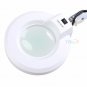 5X Desk Table Clamp Mount Magnifier Lamp Light Magnifying Glass Lens Diopter