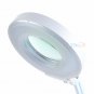 5X Desk Table Clamp Mount Magnifier Lamp Light Magnifying Glass Lens Diopter