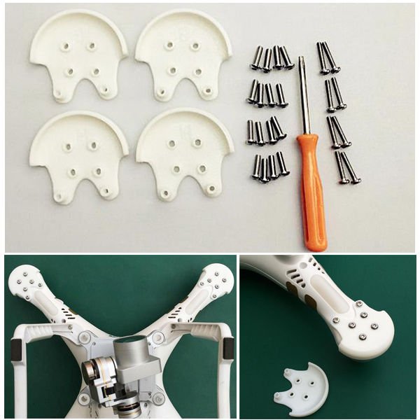 Motor Mount Stress Crack Fix Support Base Reinforce Protector Fr DJI Phantom 3 2