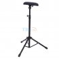 Adjustable Height Tattoo Tripod Stand Arm Bar Rest Studio Chair Legrest Sponge