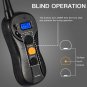 600M Waterproof Remote Pet Dog Training Electric Shock Vibration Collar US SHIP