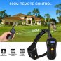 600M Waterproof Remote Pet Dog Training Electric Shock Vibration Collar US SHIP